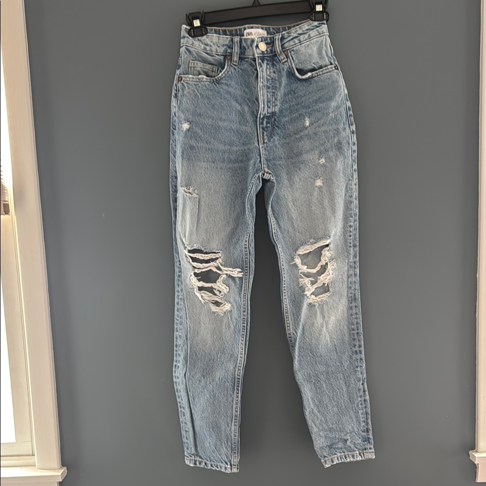 Zara Distressed Jeans